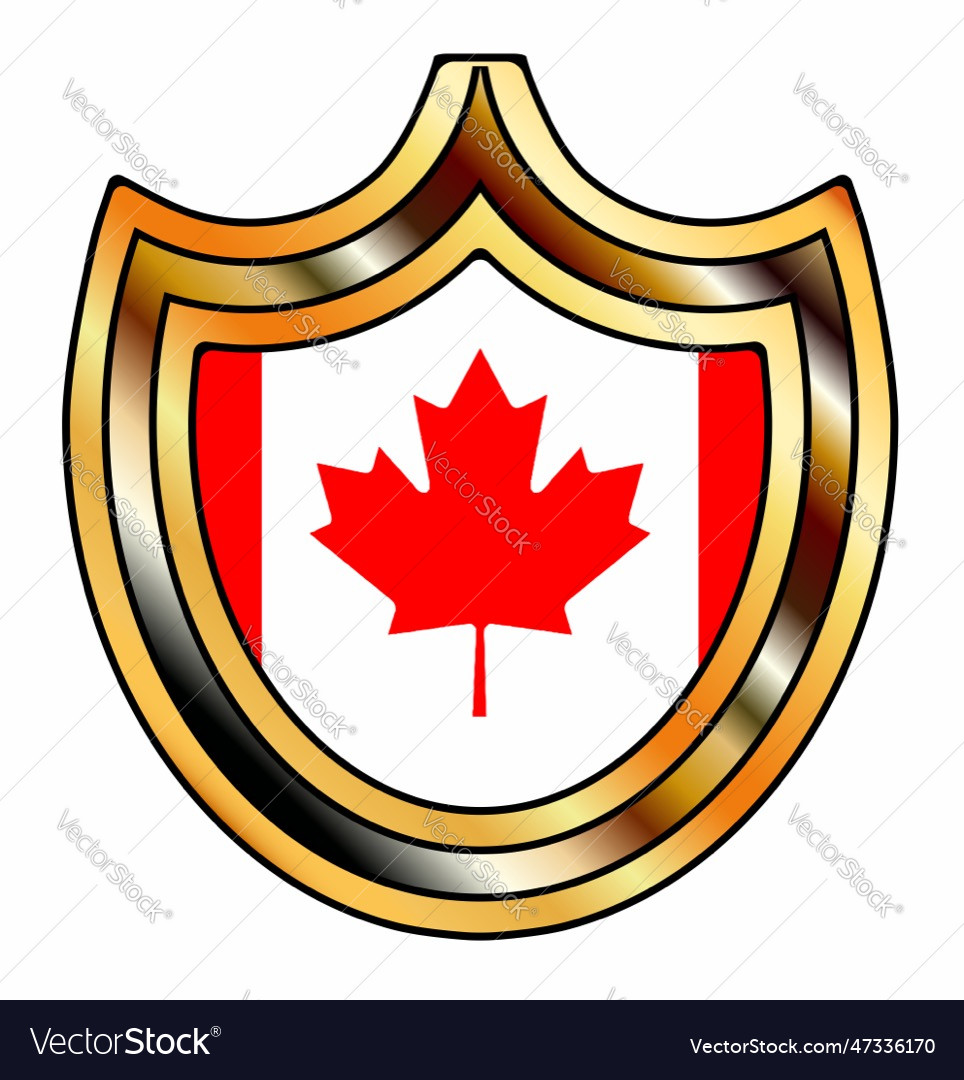 Canadian Flagge Schild