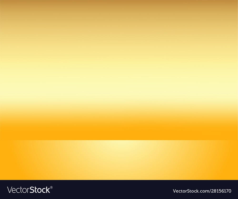 Empty gold gradient studio room backdrop luxury