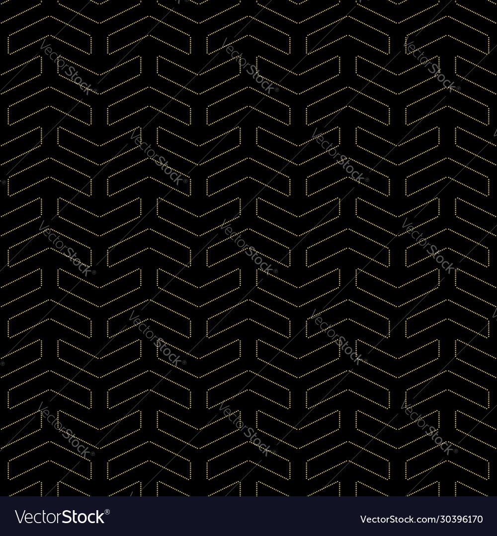 Golden Triangular Abstract Pattern