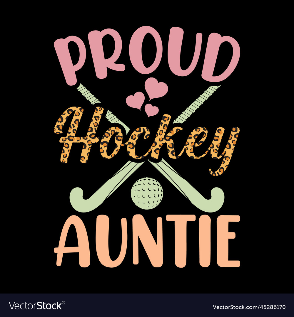 Hockey Player Retro Vintage T-Shirt Design