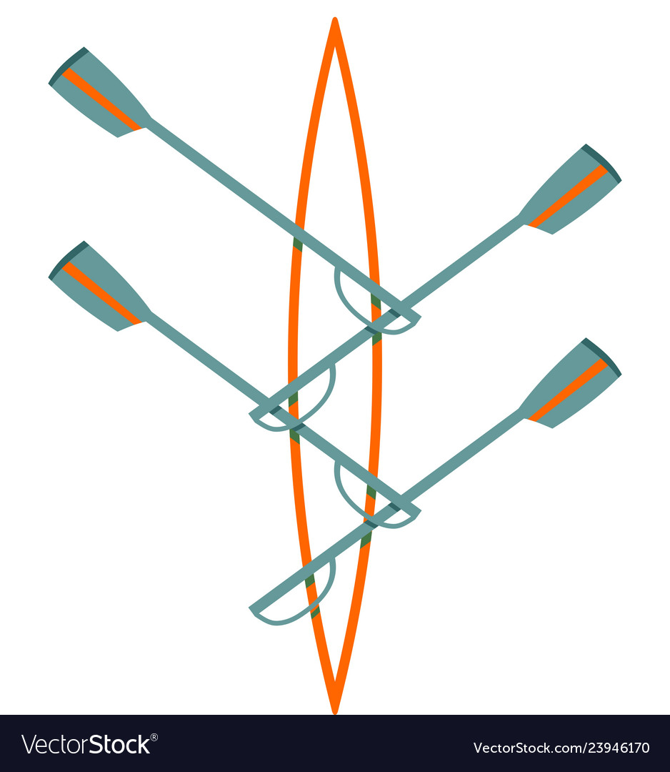 Logo for rowing clubgreen and orange