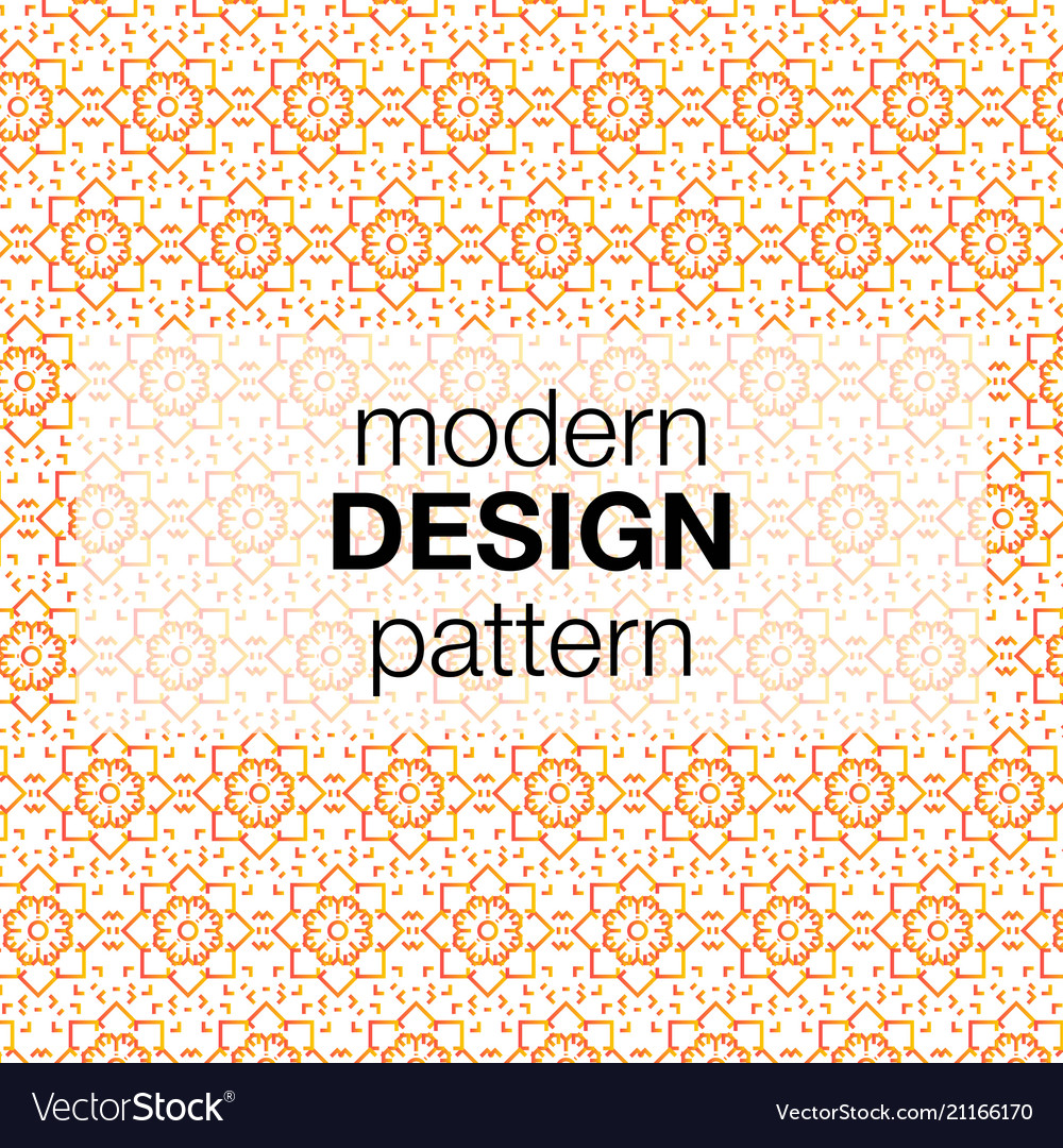 Seamless pattern in colors with geometric
