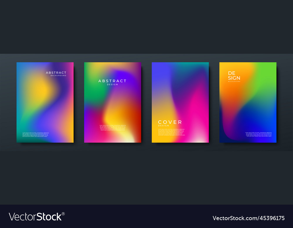 Abstract Blurred Color Gradient