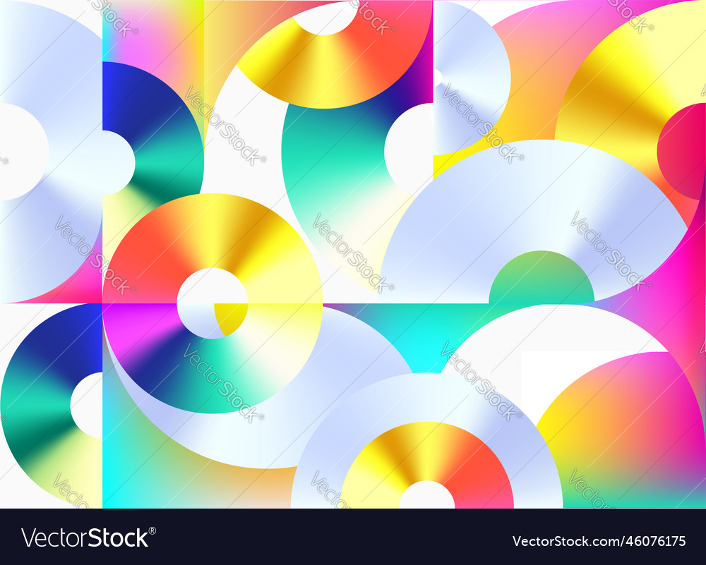 Bright multicolored pattern vector image Bright multicolored pattern