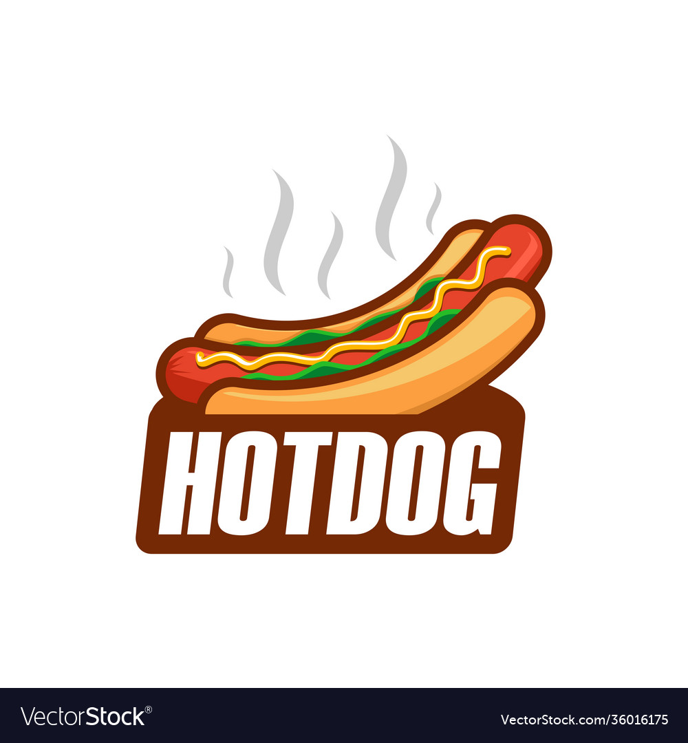 Hotdog Royalty Free Vector Image - VectorStock