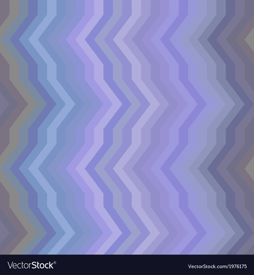 Retro Color Striped Zigzag Pattern