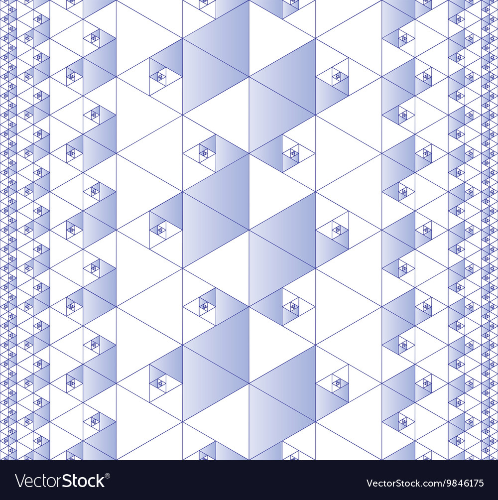Seamless fractal pattern