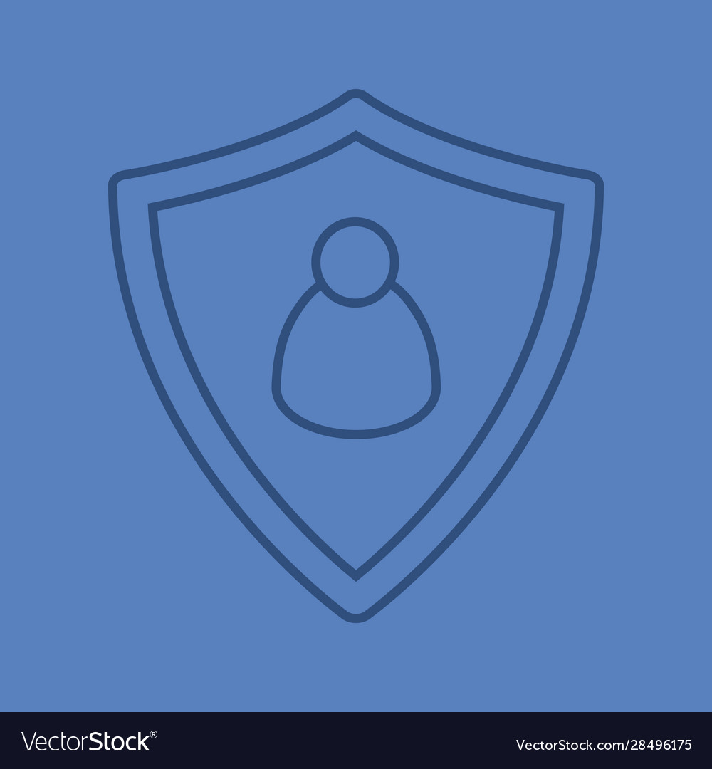 User security linear icon