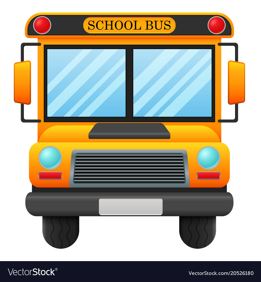 A school bus Royalty Free Vector Image - VectorStock