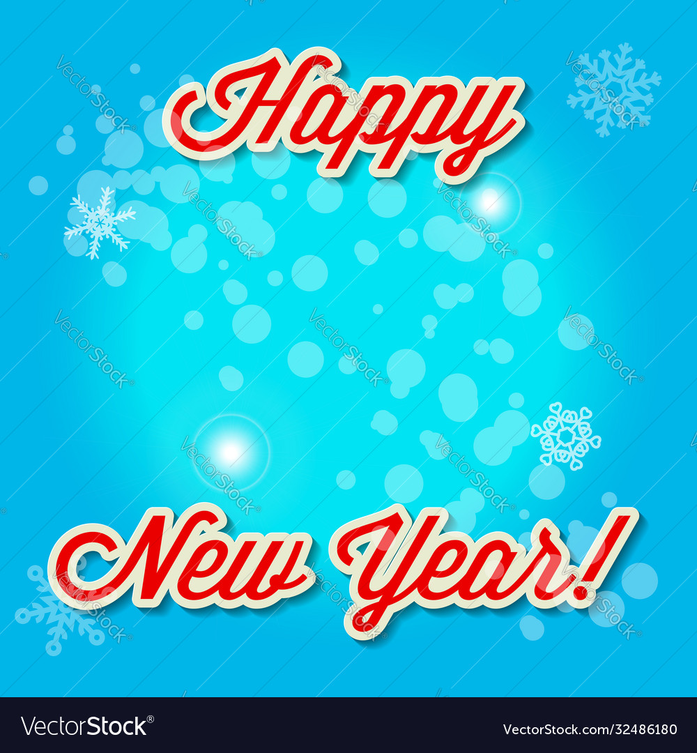 Light blue snowy background merry christmas