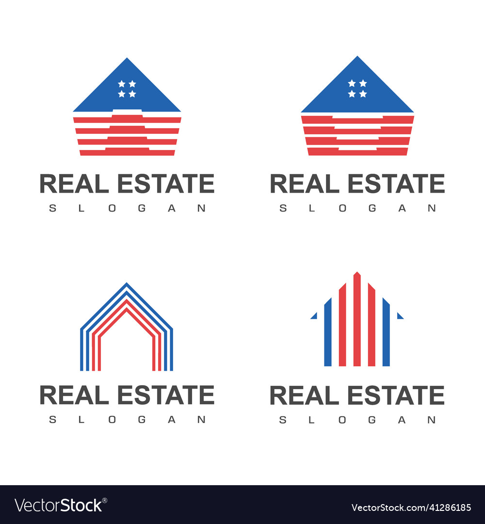 House or real estate logo bundle