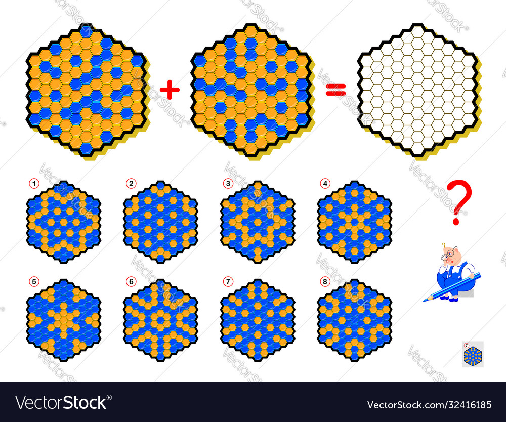 Mathematical logic puzzle game for children