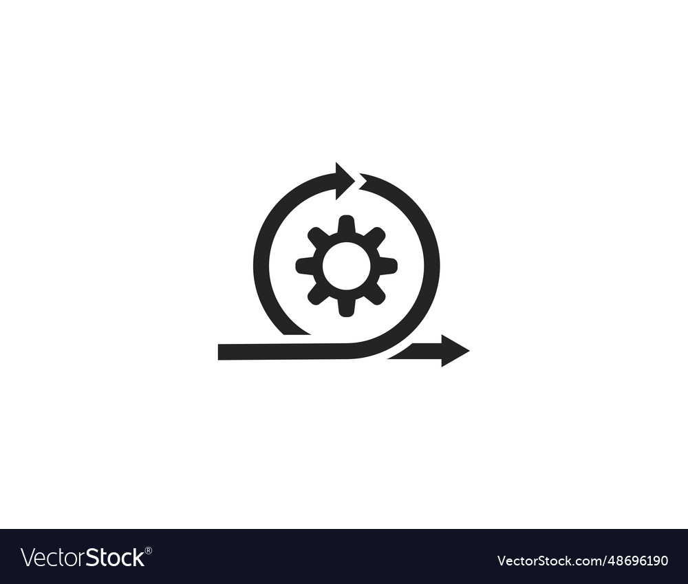 Agile development plan icon vector image Agile development plan icon