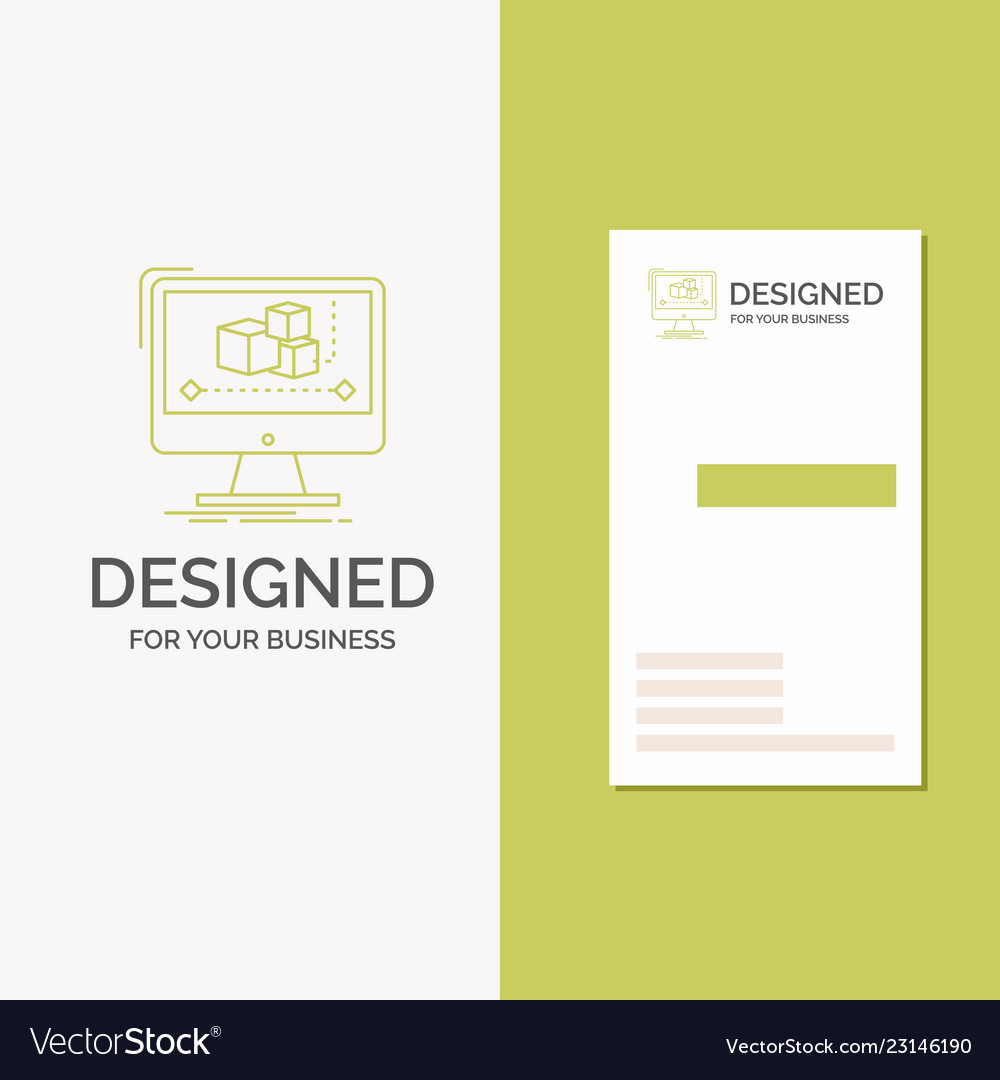 Business logo for animation computer editor