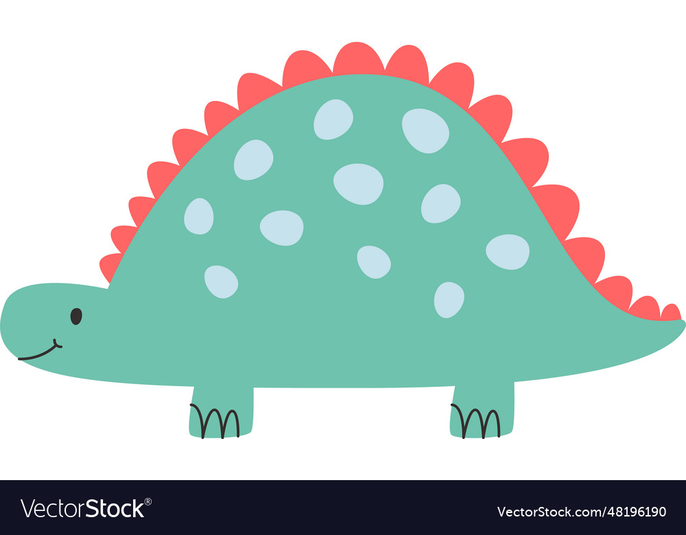 Childish baby dinosaur