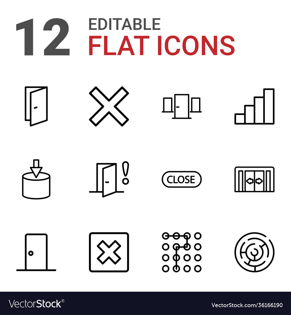 Exit icons