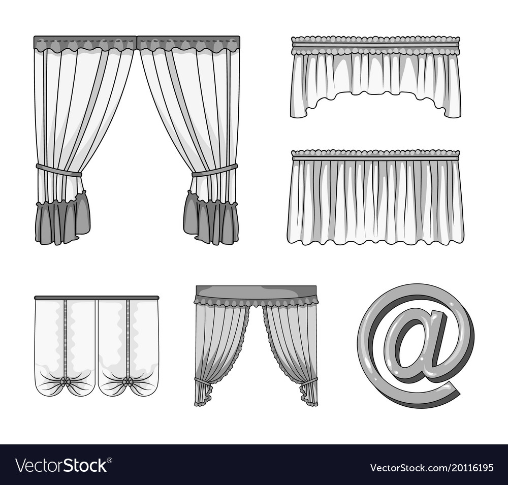 Different types of window curtainscurtains set