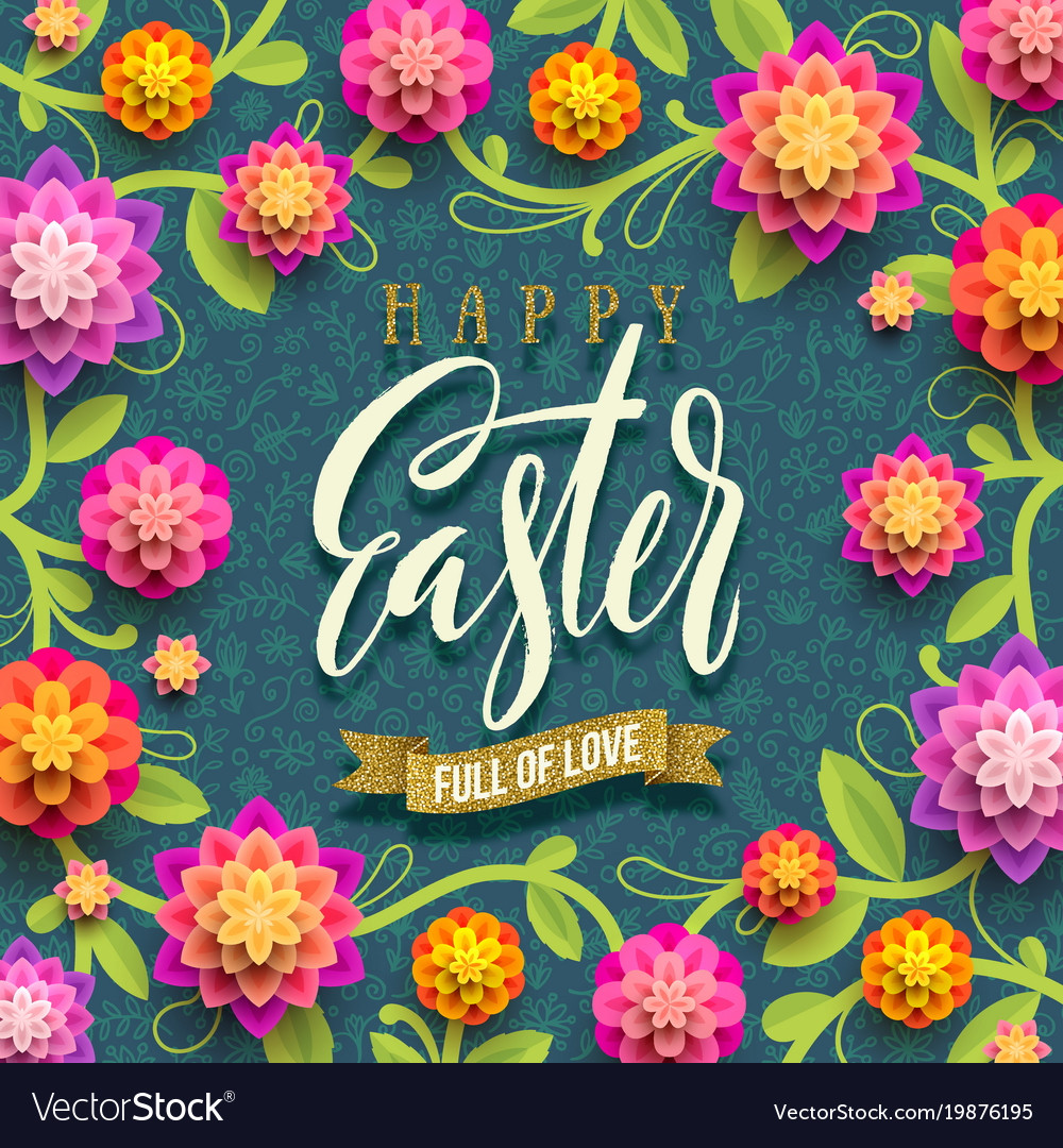 Easter greeting card