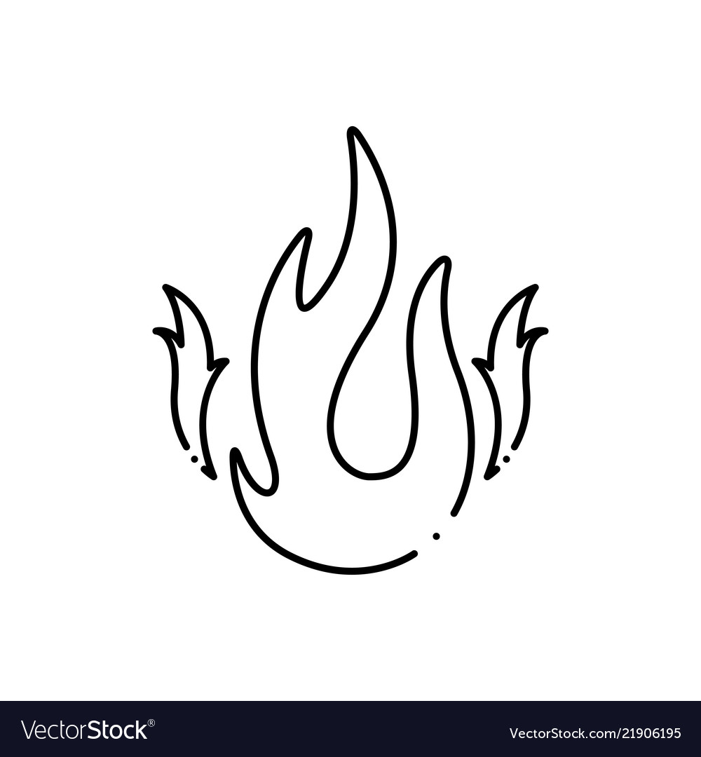 Fire Royalty Free Vector Image - VectorStock