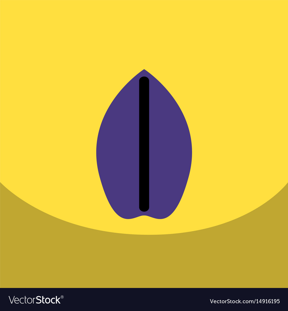 Flat icon design collection leaf of tree