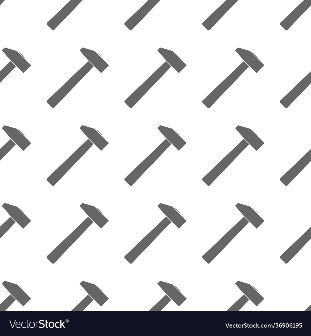 Hammer seamless color pattern for texture Vector Image Hammer seamless color pattern for texture