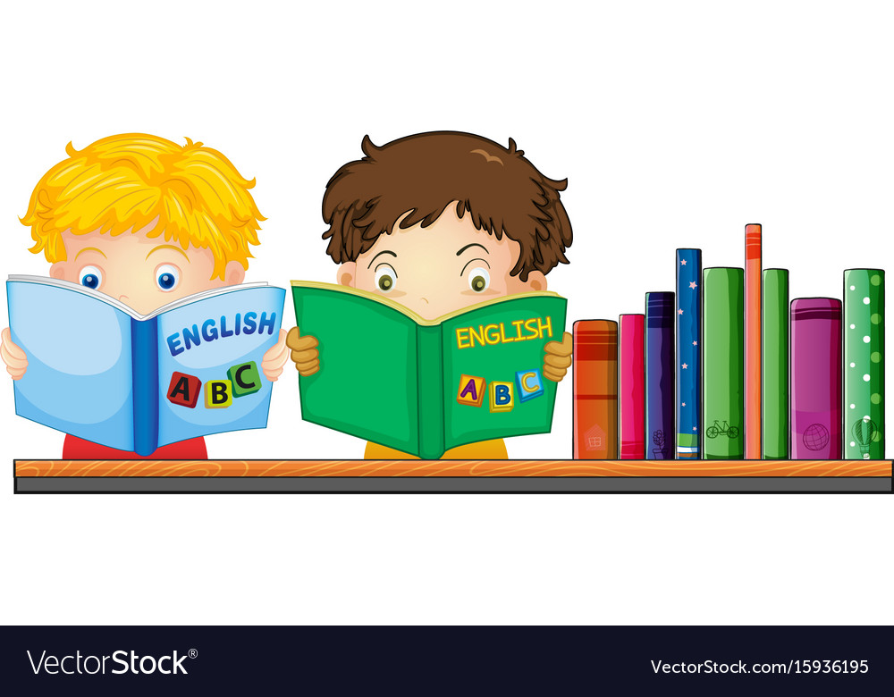 kids-reading-english-book-royalty-free-vector-image