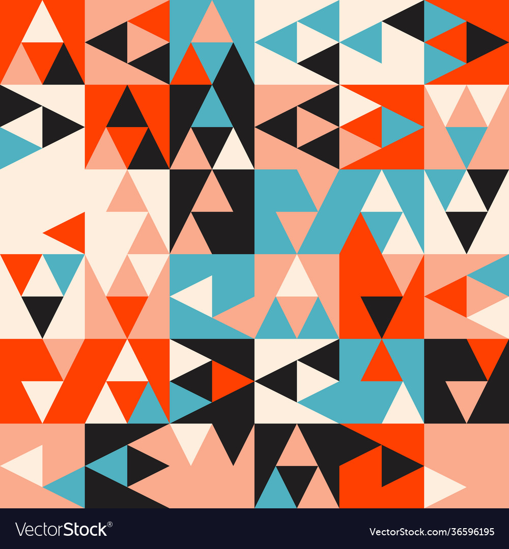 Minimal geometric pattern design vector image Minimal geometric pattern design
