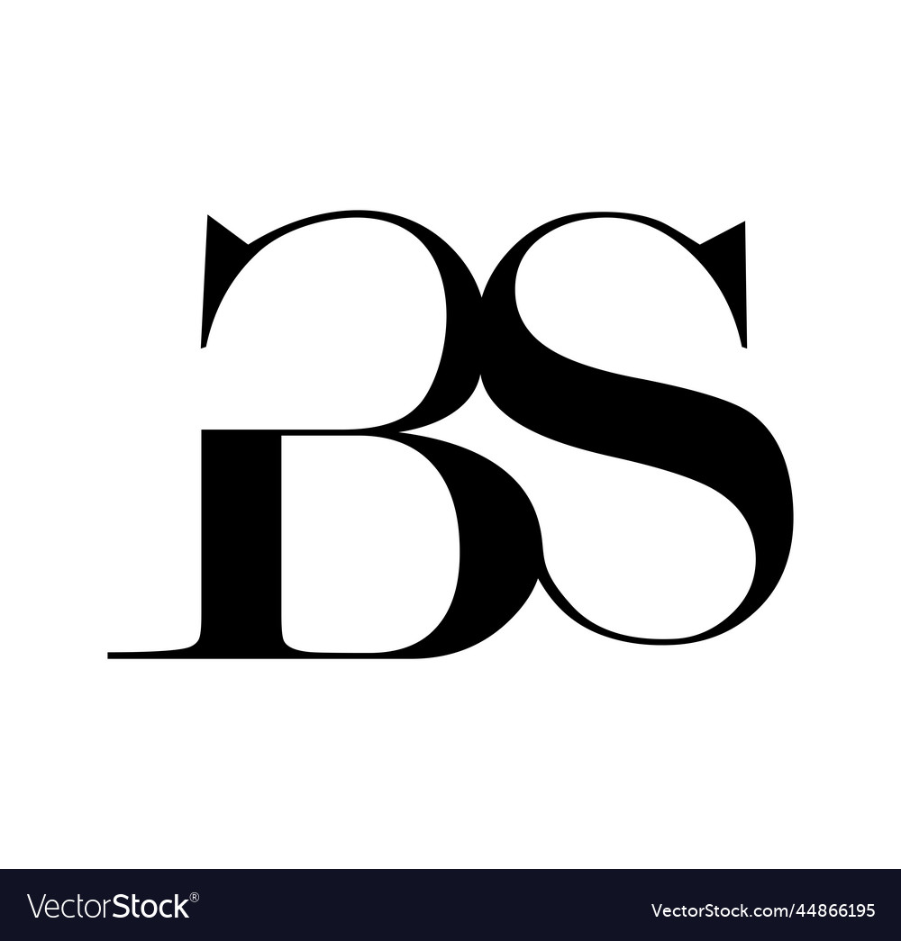 Monogram Logo - BS Initials