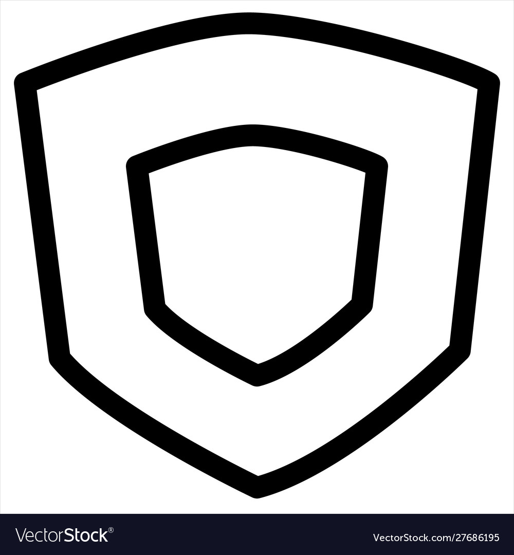 Protection safety secure security shield icon