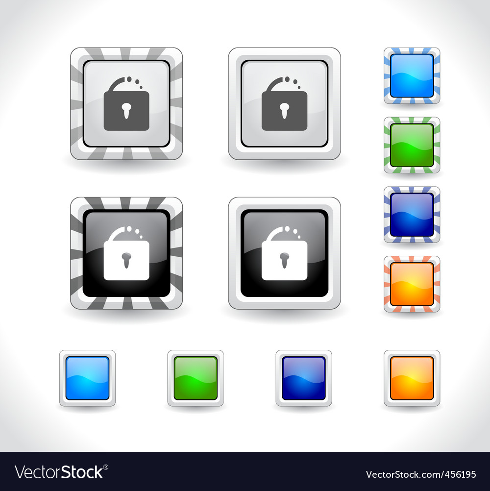 Web design buttons