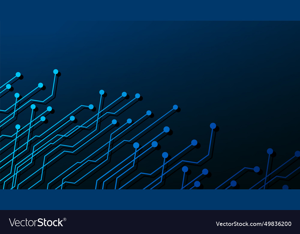 Hi-tech digital data abstract design vector image Hi-tech digital data abstract design