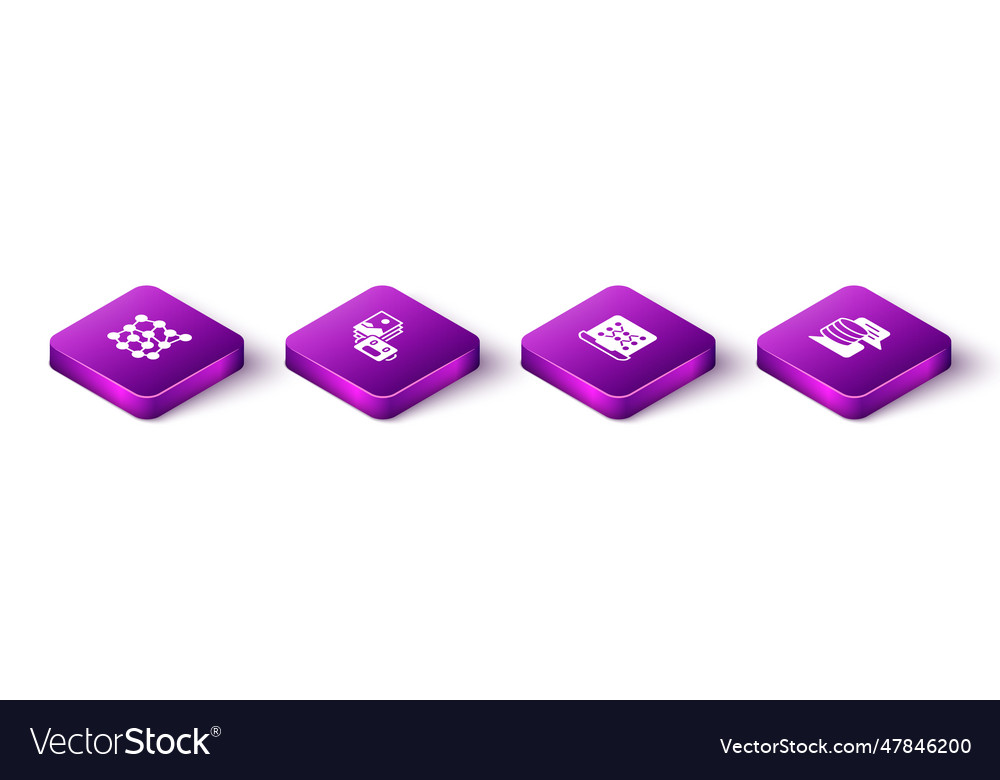 Set isometric neural network artificial vector image Set isometric neural network artificial