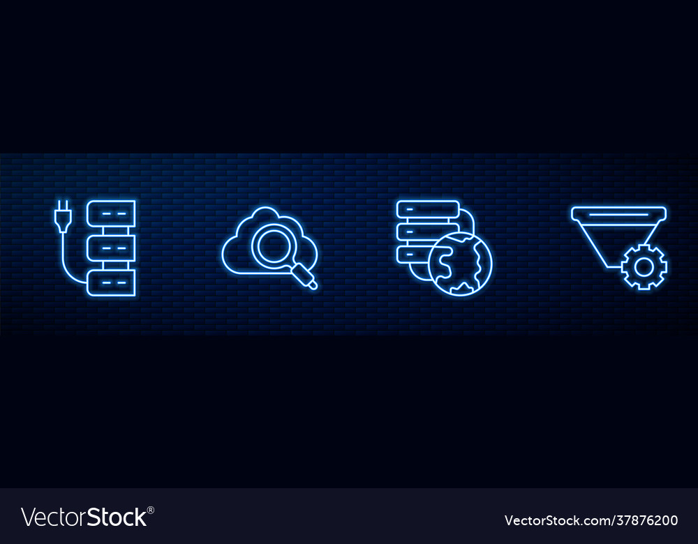 Set line network cloud connection server search