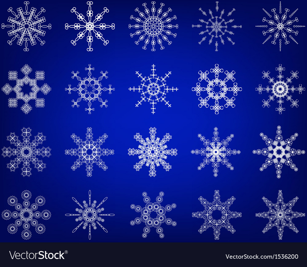 Snowflake set