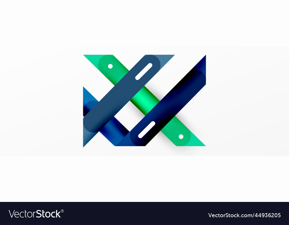 Background overlapping lines dynamic Vector Image Background overlapping lines dynamic