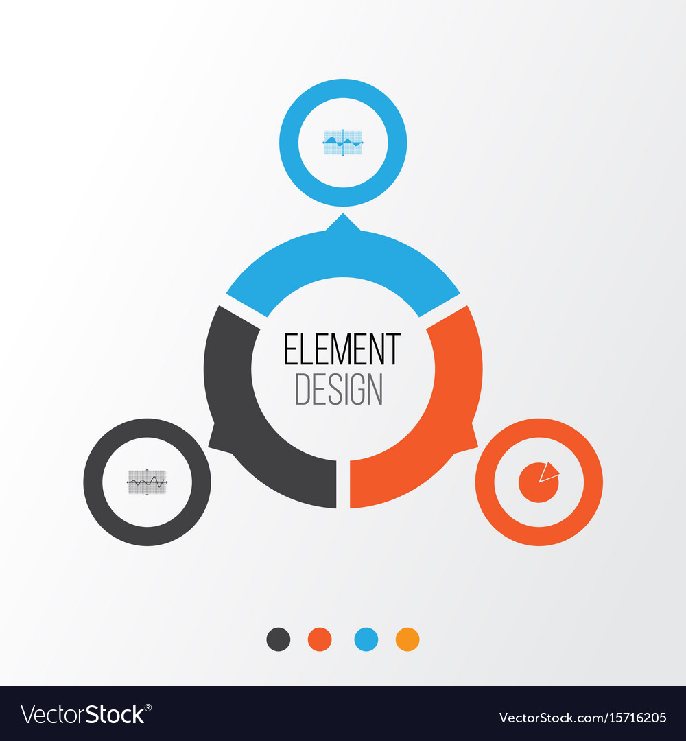 Set of graphs diagrams and statistics icons