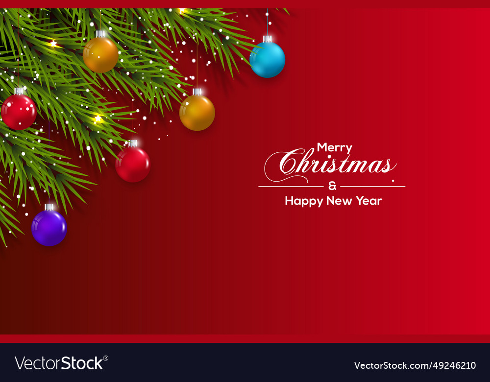 Christmas background design Royalty Free Vector Image