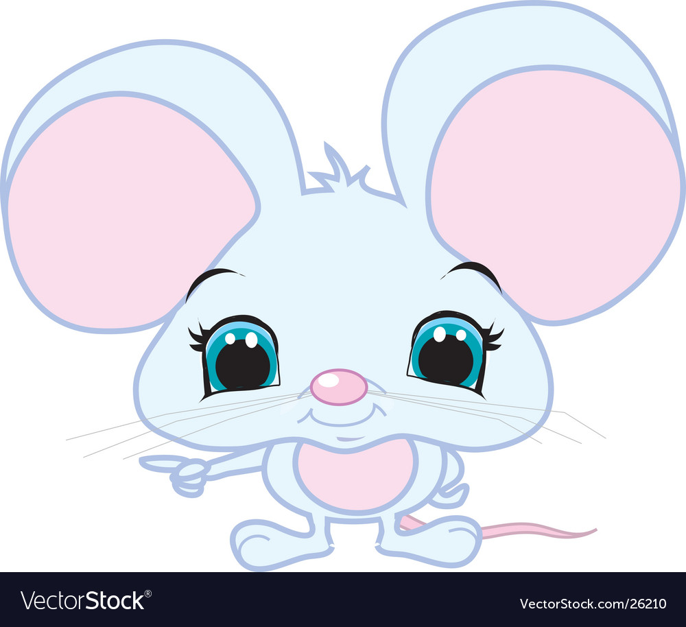 Pointing mouse Royalty Free Vector Image - VectorStock