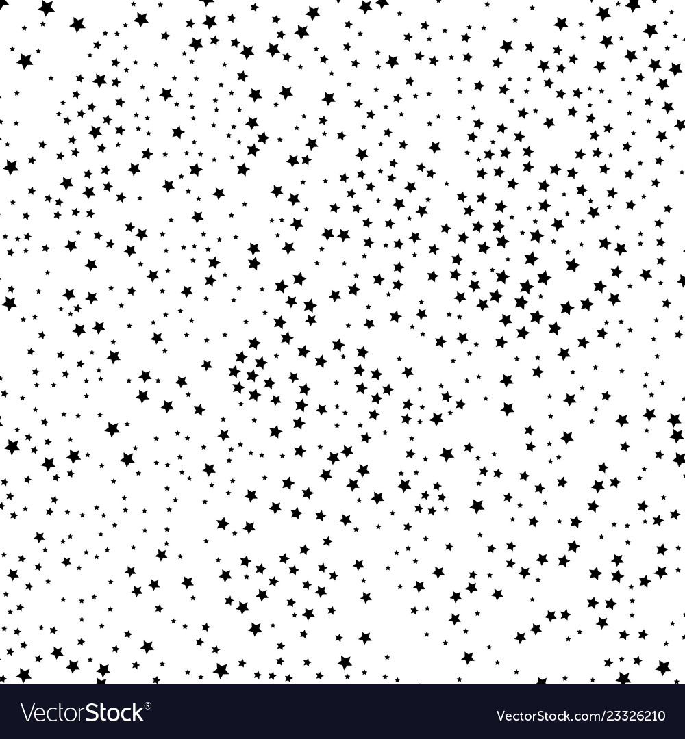 Star background confetti design pattern falling