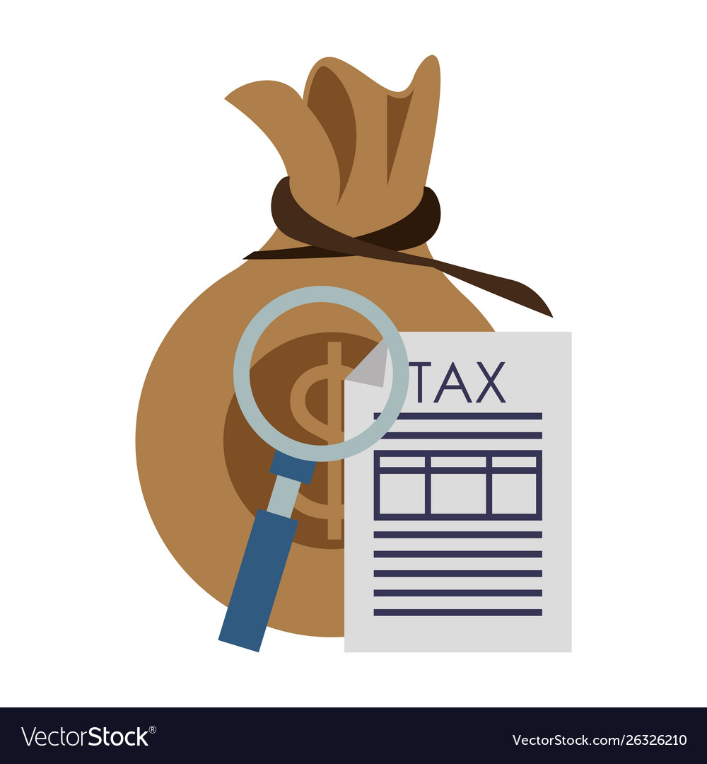 State government tax business cartoon Royalty Free Vector