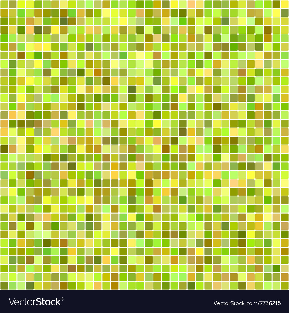 Autumn color pixel mosaic background