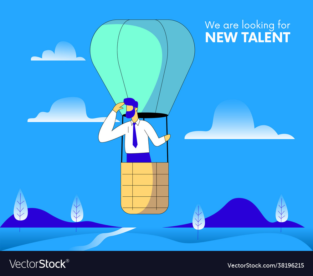 Looking for new talent concept