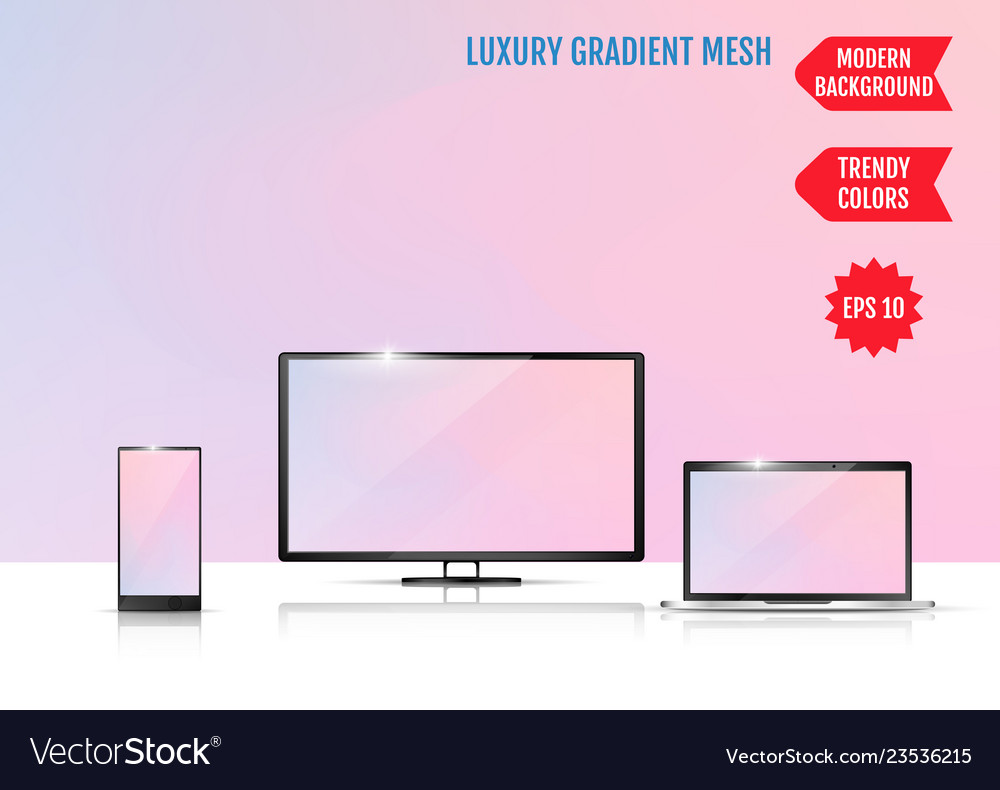 Modern abstract background colors transition vector image Modern abstract background colors transition
