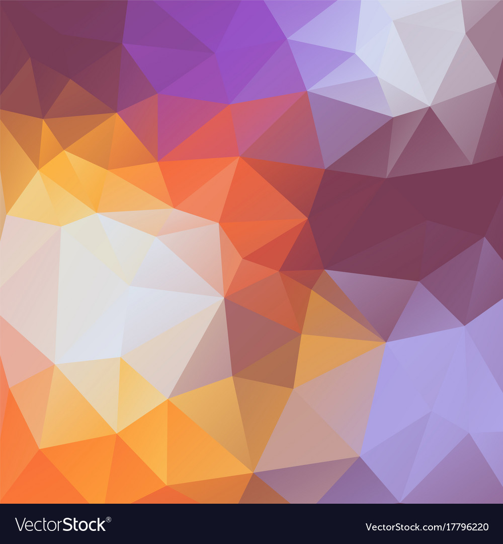 Abstract colorful background of triangles