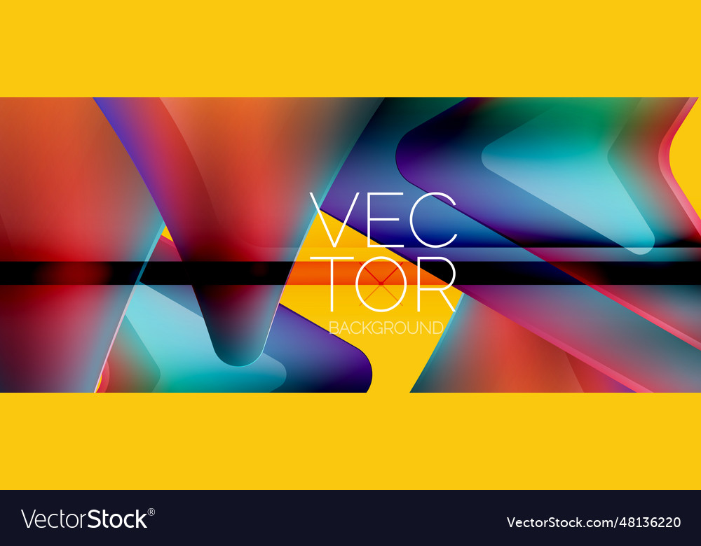 Fluid gradient arrow abstract vibrant arrows