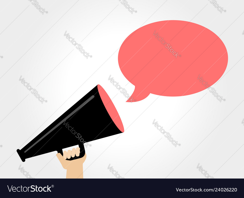 Megaphone Announcement