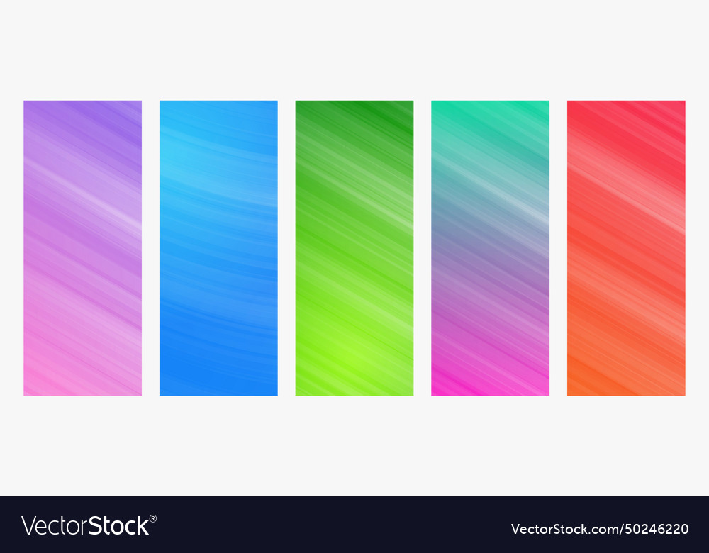 Modern colorful gradient background with lines vector image Modern colorful gradient background with lines