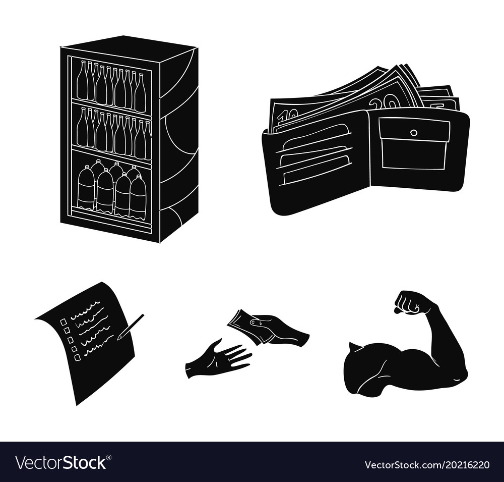 Purchase goods shopping showcase supermarket