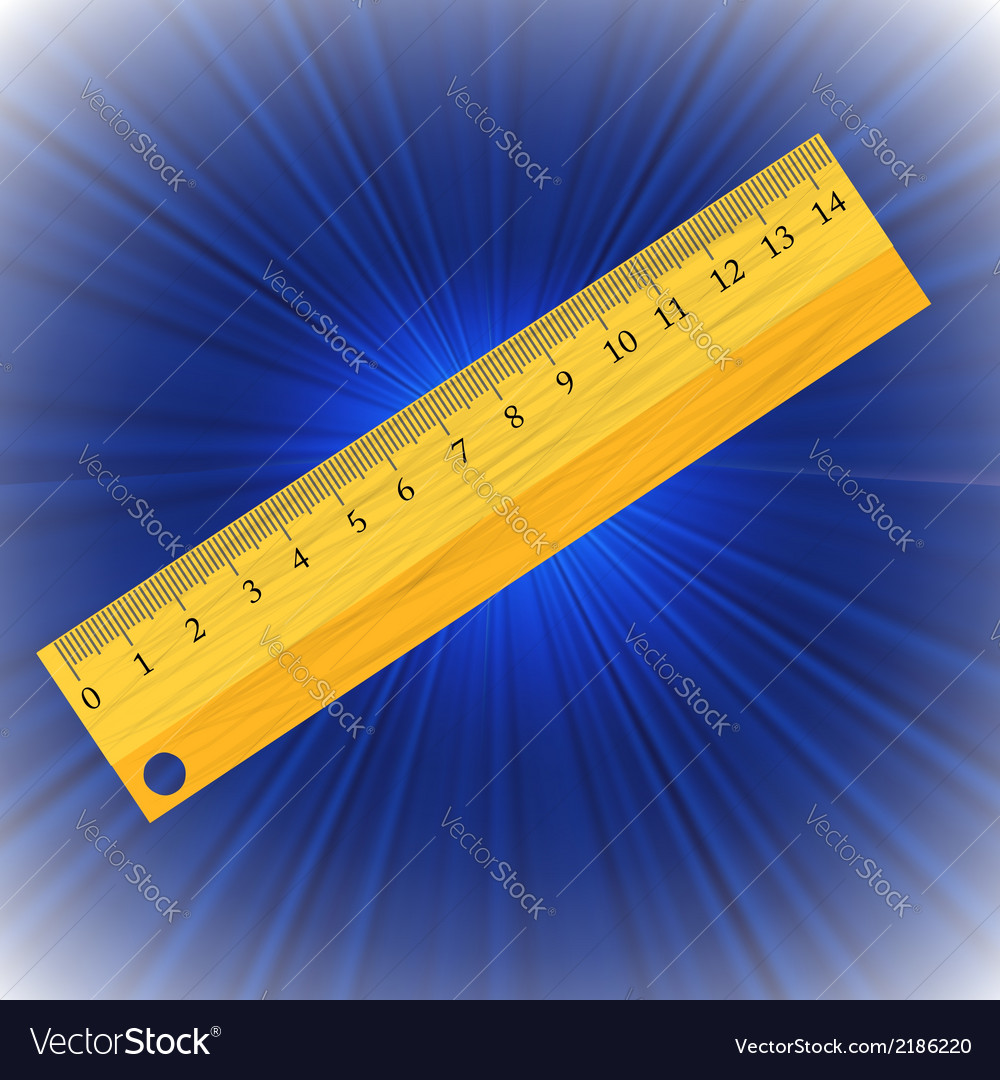 Ruler Royalty Free Vector Image - VectorStock