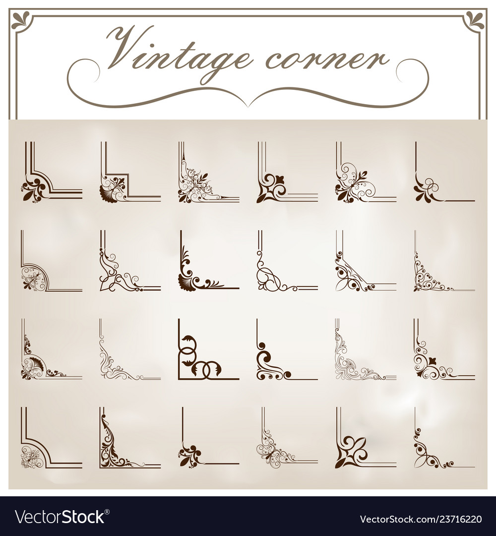 Set Of Corners